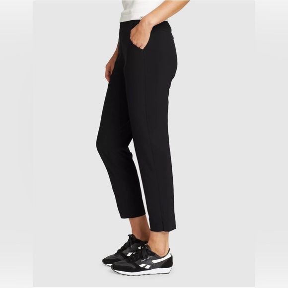 NWT Eddie Bauer Traveler / Departure Ankle Pants Black XL - Picture 1 of 15